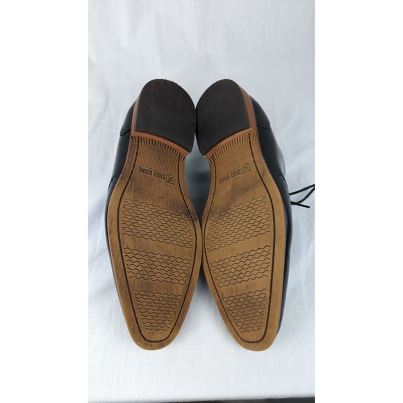 Stacy Adams Men's Sullivan Wingtip Oxford Dress Shoes Memory Foam Black 8.5 - Picture 12 of 16